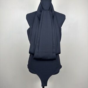 Caribbean Queen Black Bodysuit